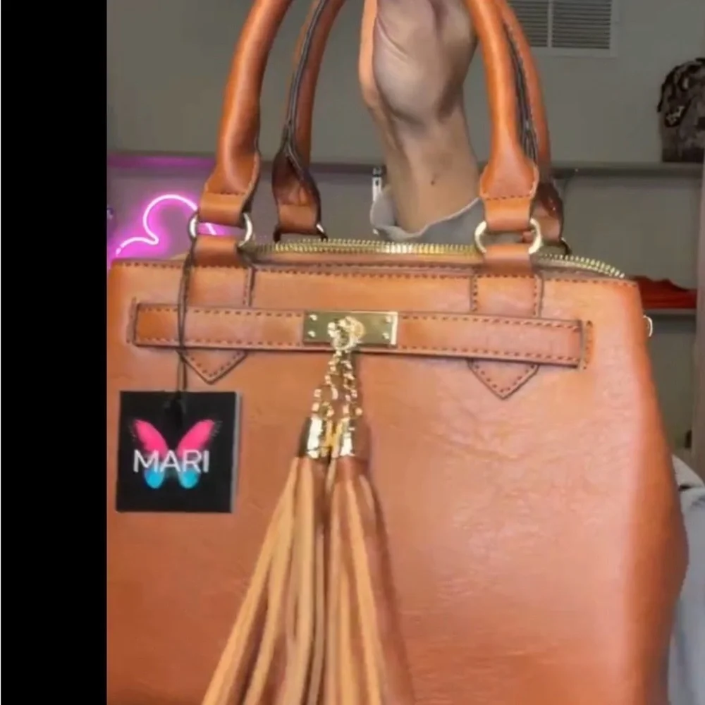 Brown Tote Bag - Picture 3 of 4